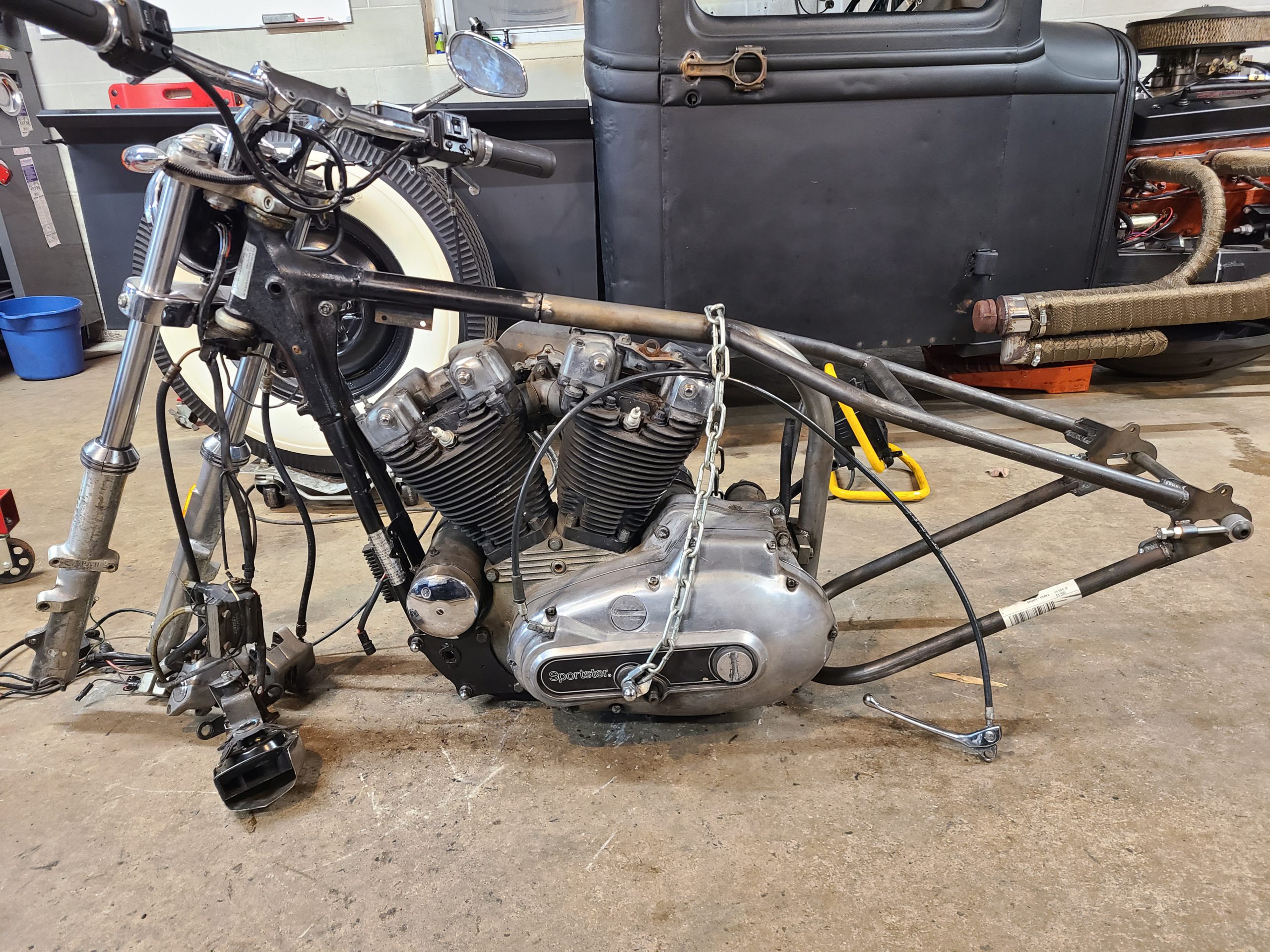 Deathtrap Customs Current Projects: Ironhead Chopper – Deathtrap Customs